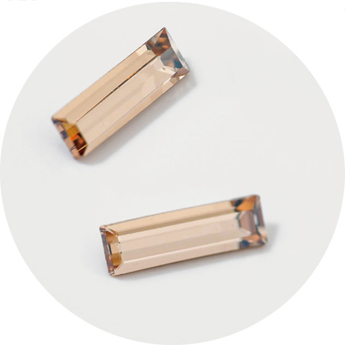 プレシオサ1659 ファンシーストーン[MAXIMA] プリンセスバケット クリスタルハニー 3×10mm(2個)【ネコポス】