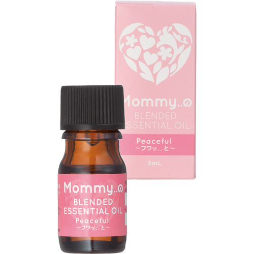 Mommy ブレンドエッセンシャルオイル5ml ピースフル 〜フワッ.と