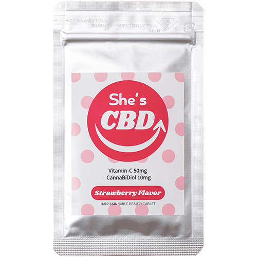 CBDタブレット『She’s CBD』【ネコポス】