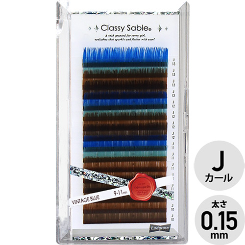 【ラッシュシャドウ】ヴィンテージブルー Jカール 0.15(9-11mm)【お取り寄せ】【ネコポス】