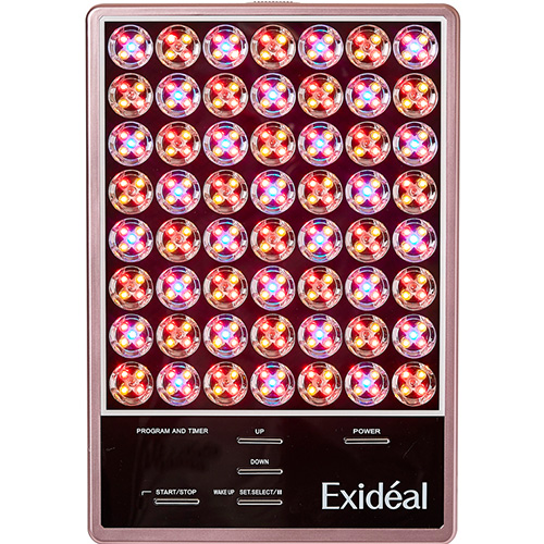 エクスイディアル(Exideal)本体セット〔LED美顔器〕シャンパンピンク