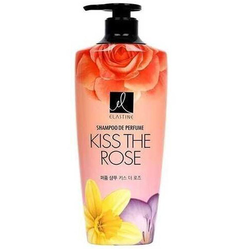 ■[STOCK]Elastinエラスティン SHAMPOO DE PERFUME KISS THE ROSE Shampoo 600ml