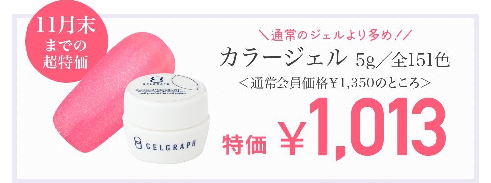 カラージェル価格